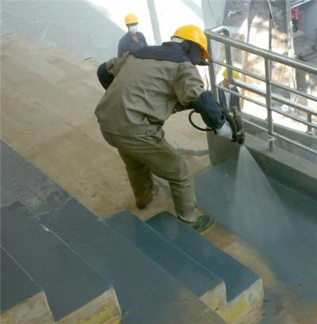 幸福路街道地坪漆长期使用后易出现起壳