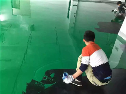 幸福路街道下面给你一份环氧地坪漆施工的完整流程